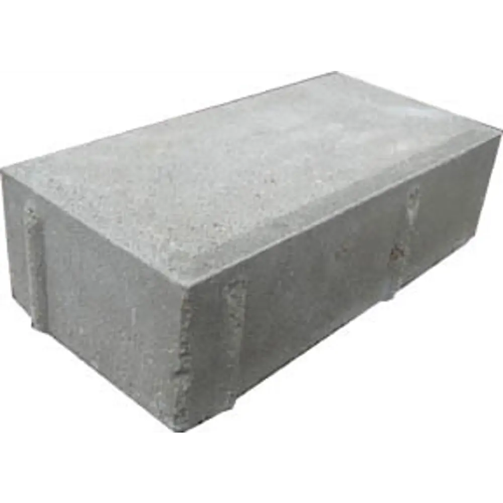 Фото Плитка тротуарная «Кирпичик» 200x100x50 мм цвет серый Фото Плитка тротуарная «Кирпичик» 200x100x50 мм цвет серый