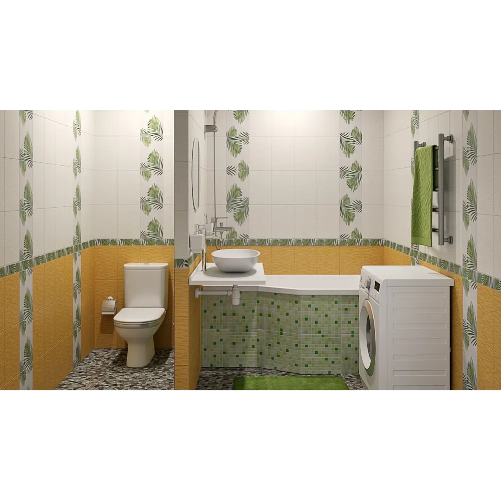 Фото 9 Плитка настенная Cersanit Olive 20x30 см 1.2 м2 цвет оранжевый Фото 9 Плитка настенная Cersanit Olive 20x30 см 1.2 м2 цвет оранжевый
