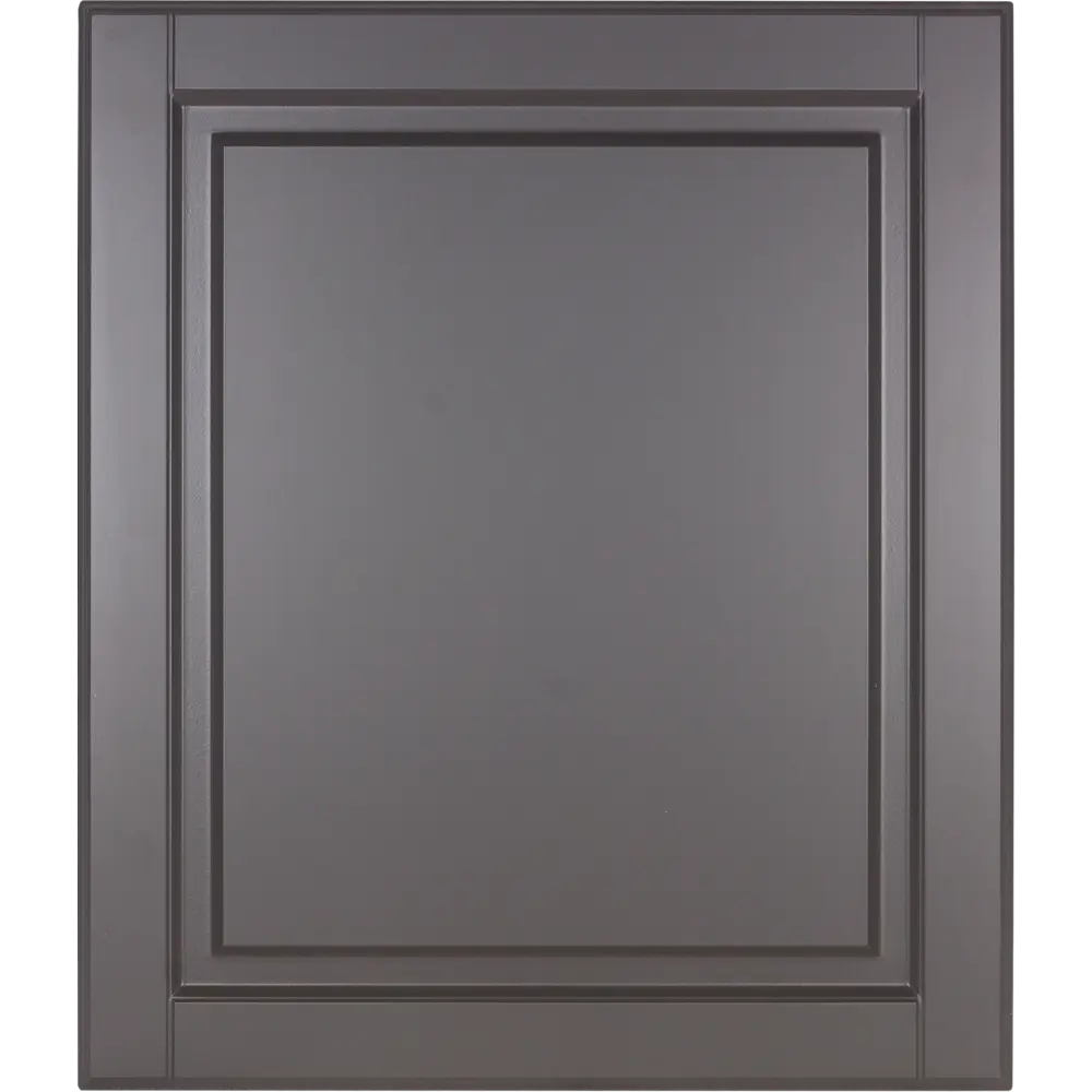 Фото Дверь для шкафа Delinia «Леда серая» 60x70 см, МДФ, цвет серый