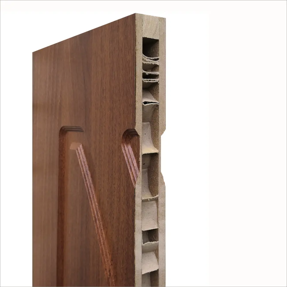 Фото 10 Дверь межкомнатная глухая Лилия 80x200 см, ПВХ, цвет итальянский орех