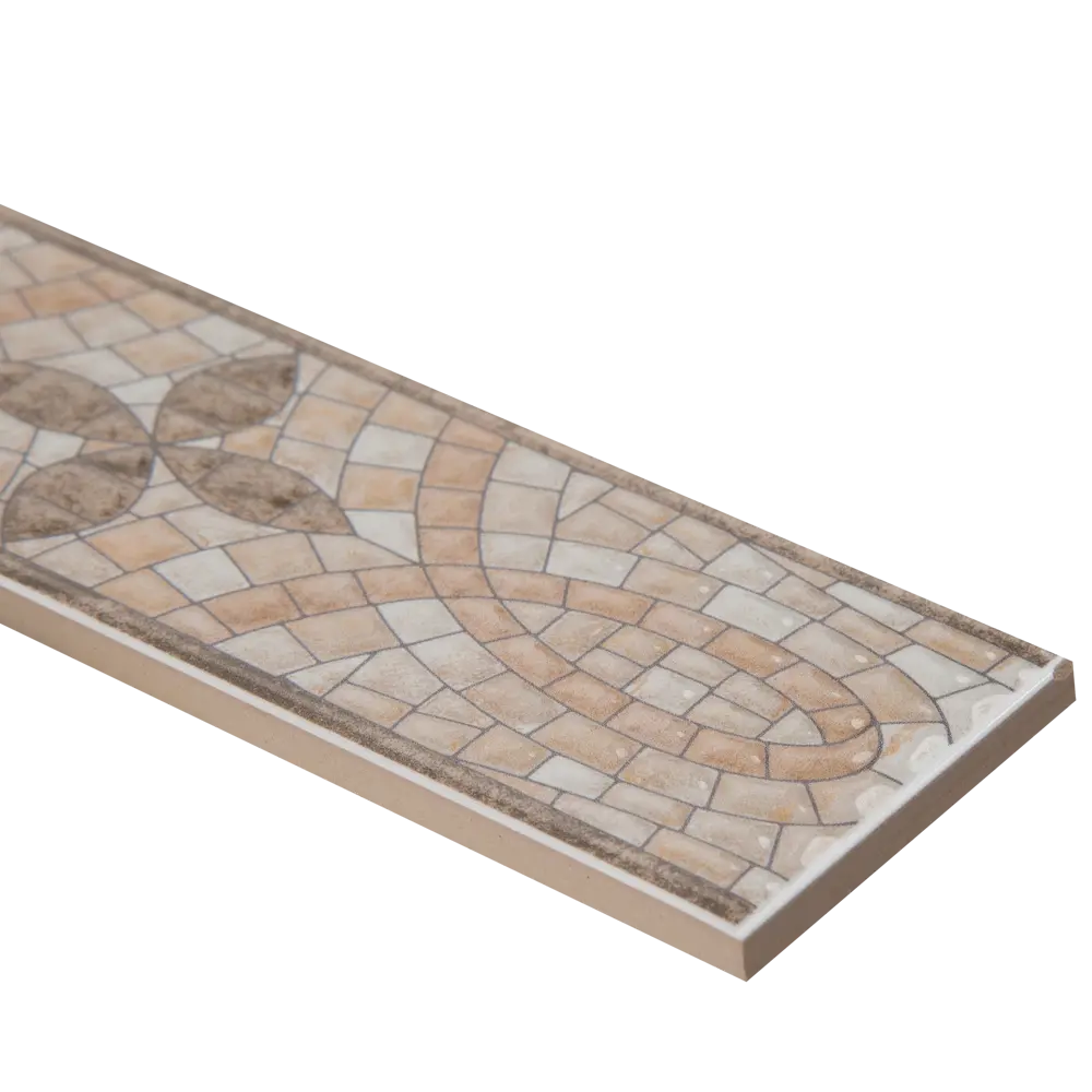 Фото 2 Бордюр Kerama Marazzi «Травертин» 20х5.7 см цвет бежевый Фото 2 Бордюр Kerama Marazzi «Травертин» 20х5.7 см цвет бежевый