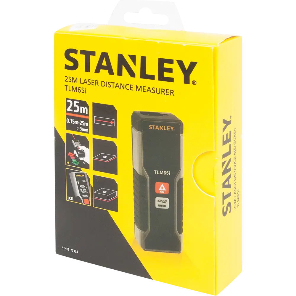 Фото 4 Дальномер лазерный Stanley TLM 65, дальность до 25 м Фото 4 Дальномер лазерный Stanley TLM 65, дальность до 25 м