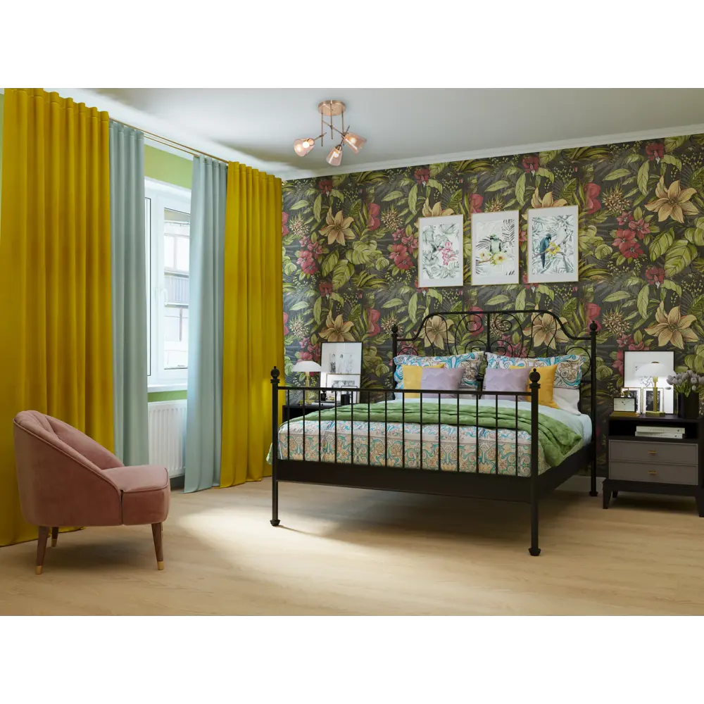 Фото 4 Обои флизелиновые Home Color Jungle Book зелёные 1.06 м 720-47 Фото 4 Обои флизелиновые Home Color Jungle Book зелёные 1.06 м 720-47