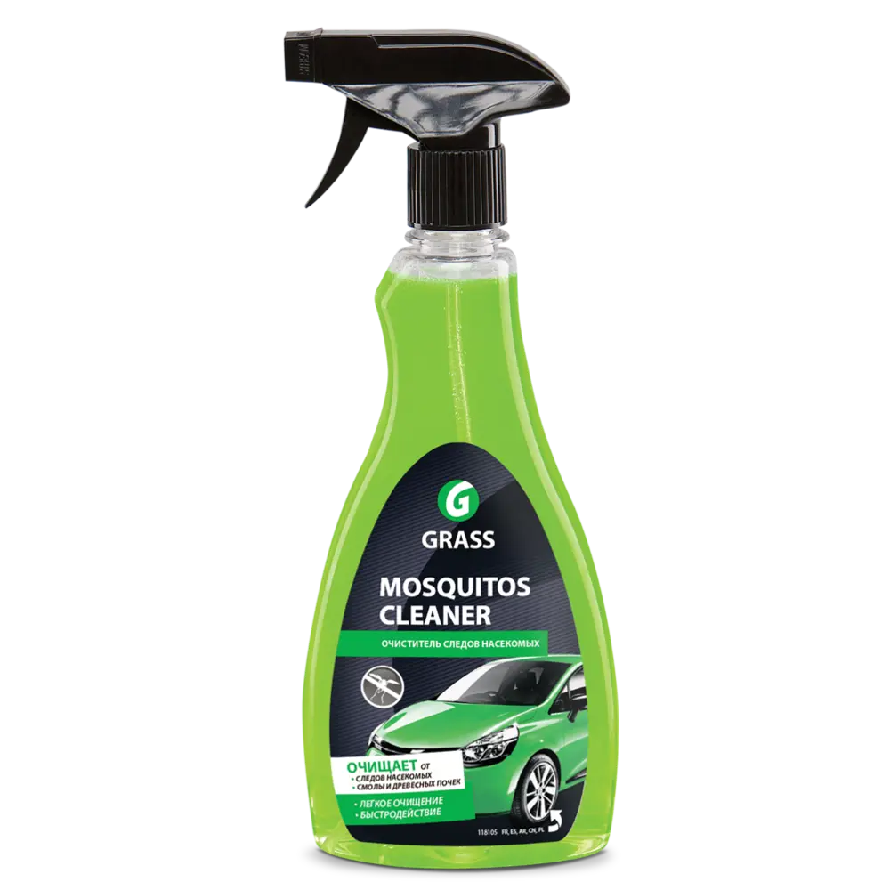 Фото Анти-москитное средство Grass Mosquitos Cleaner, 0.5 л Фото Анти-москитное средство Grass Mosquitos Cleaner, 0.5 л