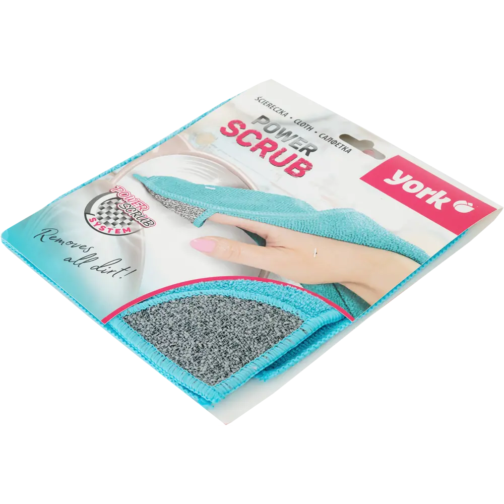 Фото Салфетка York «Power Scrub» 35х35 см микрофибра Фото Салфетка York «Power Scrub» 35х35 см микрофибра