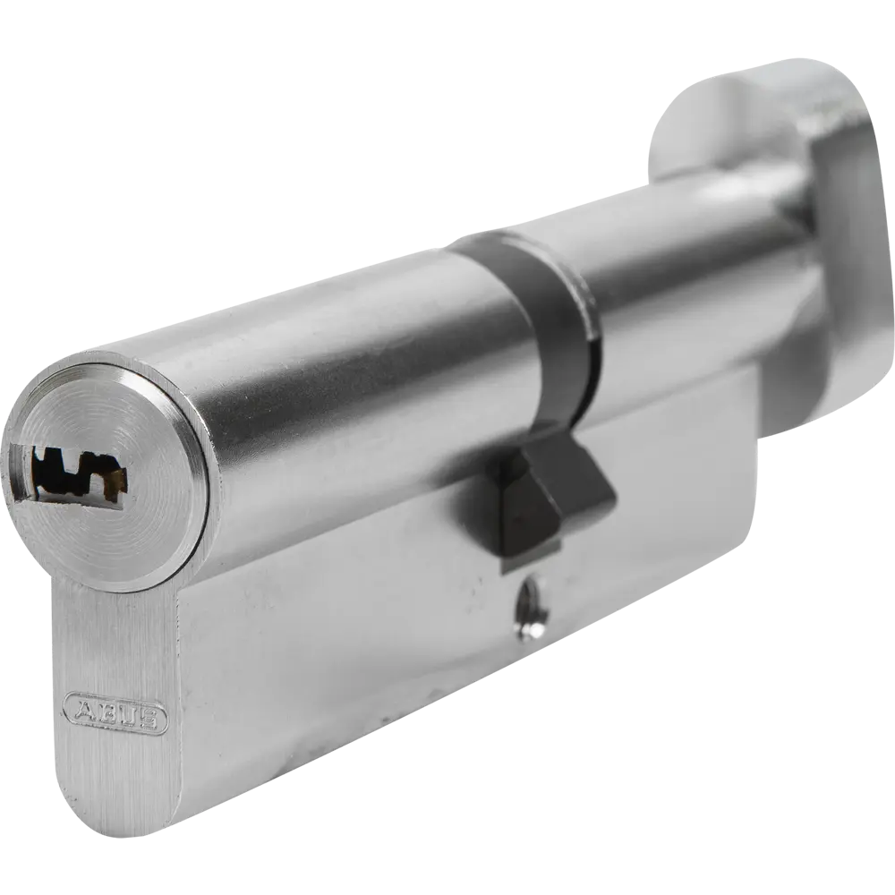 Фото Цилиндр Abus KD6N Z50/K40, 50x40 мм, ключ/вертушка, цвет никель Фото Цилиндр Abus KD6N Z50/K40, 50x40 мм, ключ/вертушка, цвет никель