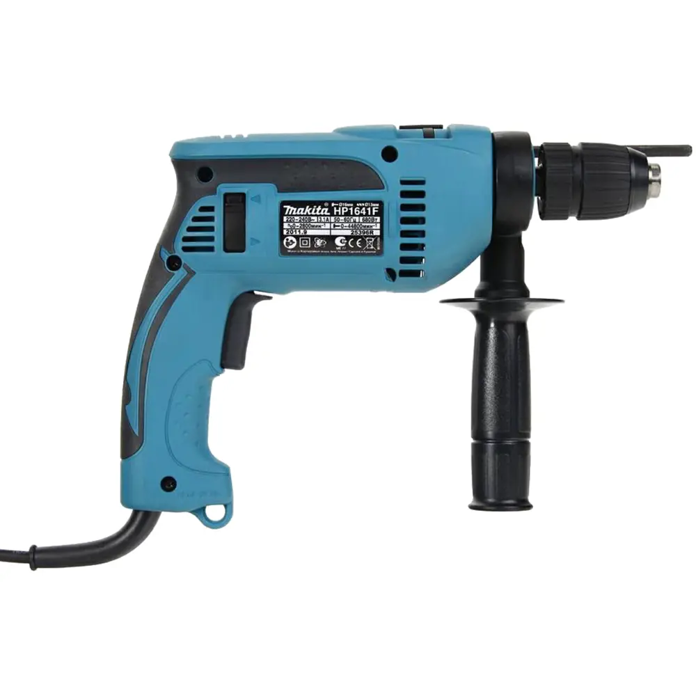 Фото 2 Дрель сетевая ударная Makita MKT-HP1641F, 680 Вт Фото 2 Дрель сетевая ударная Makita MKT-HP1641F, 680 Вт