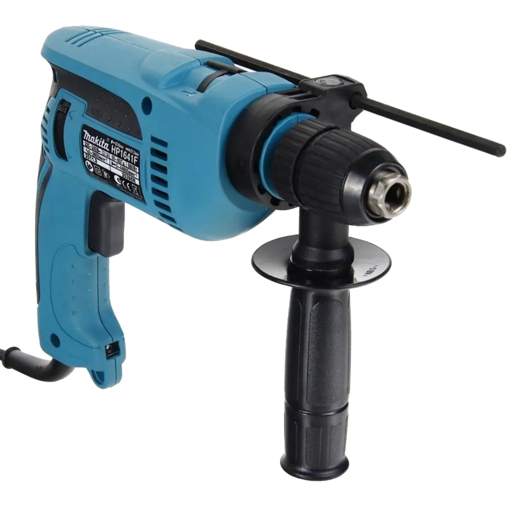Фото 4 Дрель сетевая ударная Makita MKT-HP1641F, 680 Вт Фото 4 Дрель сетевая ударная Makita MKT-HP1641F, 680 Вт