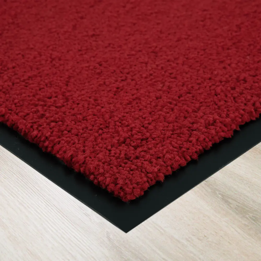 Фото 2 Коврик Memphis 60x80 см полипропилен на ПВХ цвет бордовый