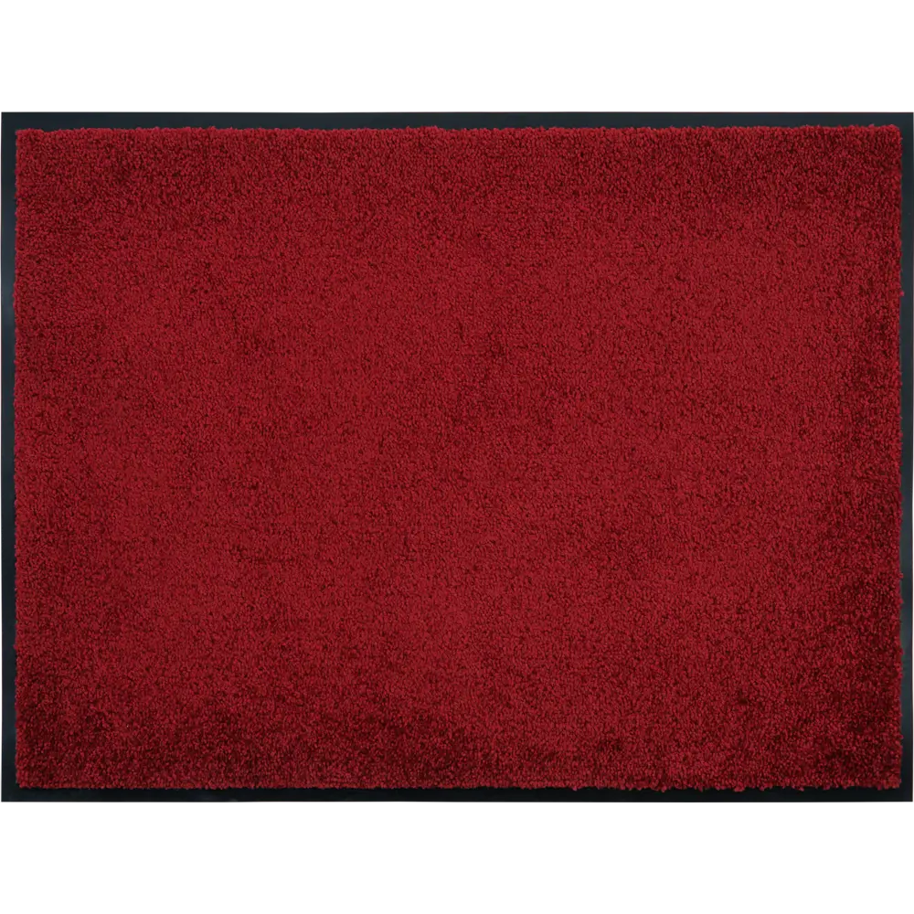 Фото Коврик Memphis 60x80 см полипропилен на ПВХ цвет бордовый