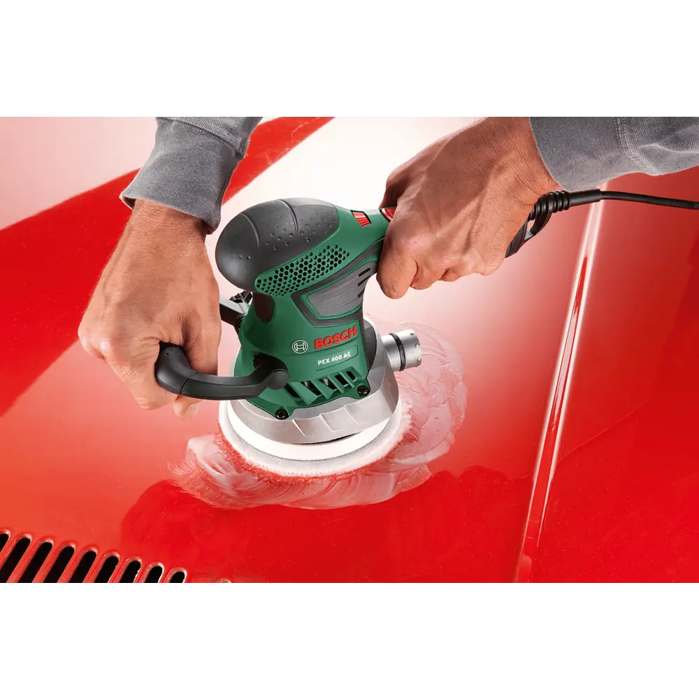 Фото 5 Эксцентриковая шлифмашина Bosch PEX 400 AE, 350 Вт Фото 5 Эксцентриковая шлифмашина Bosch PEX 400 AE, 350 Вт