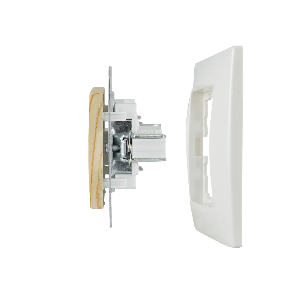 Фото 6 Розетка компьютерная встраиваемая Lexman Виктория RJ45, цвет дуб беленый матовый Фото 6 Розетка компьютерная встраиваемая Lexman Виктория RJ45, цвет дуб беленый матовый
