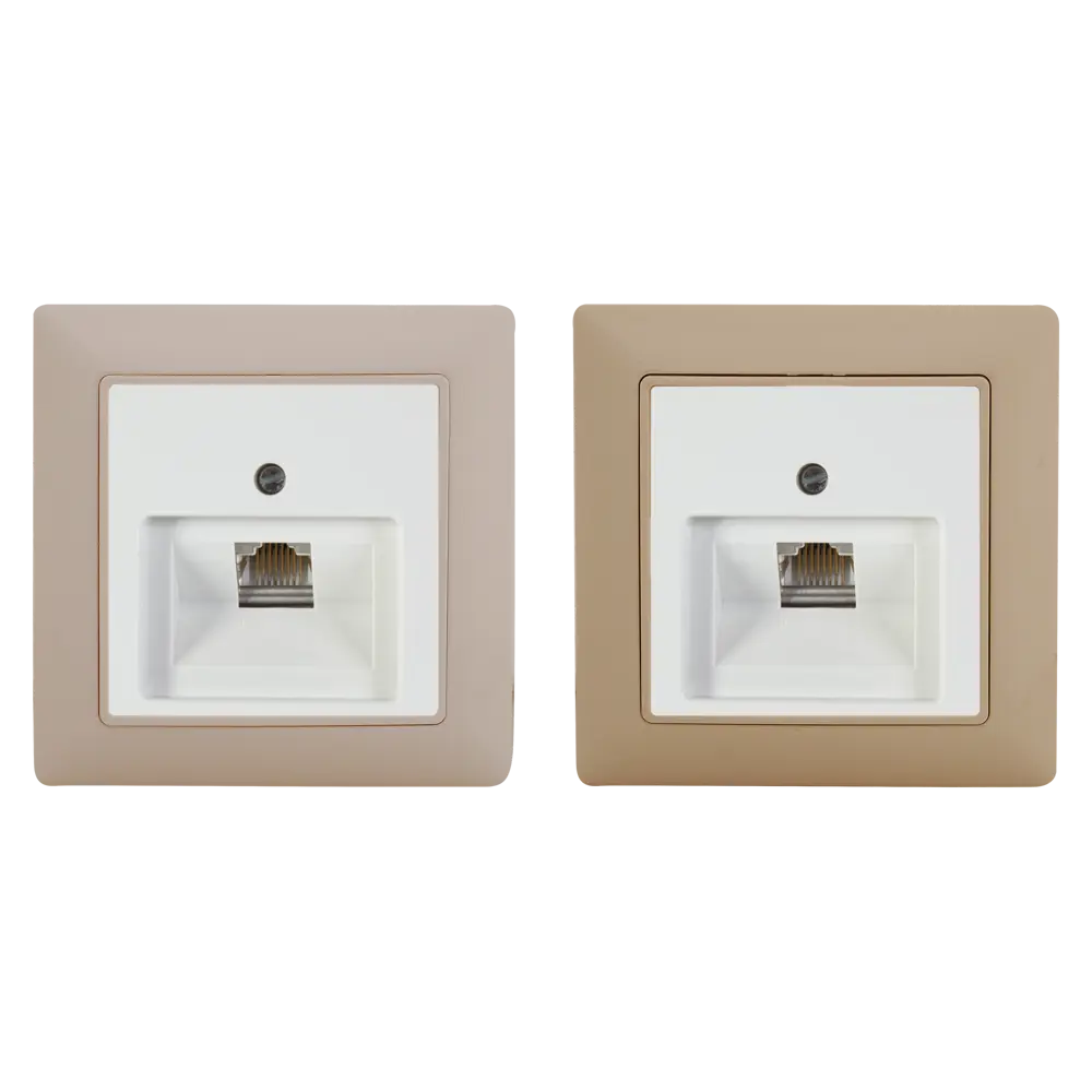 Фото 2 Розетка компьютерная ABB BJB Basic 55 Шале цвет белый Фото 2 Розетка компьютерная ABB BJB Basic 55 Шале цвет белый