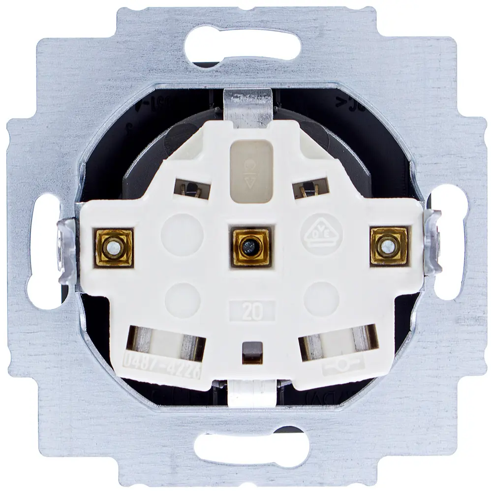 Фото 4 Розетка ABB BJB Basic 55 Шато с заземлением цвет чёрный Фото 4 Розетка ABB BJB Basic 55 Шато с заземлением цвет чёрный