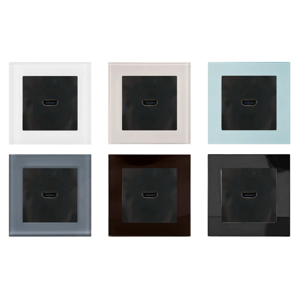 Фото 2 Розетка HDMI встраиваемая Werkel WL07-60-11, цвет коричневый Фото 2 Розетка HDMI встраиваемая Werkel WL07-60-11, цвет коричневый