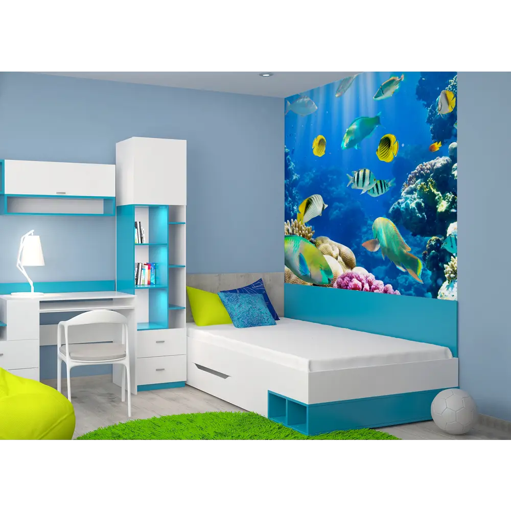 Фото 2 Фотообои «Рыбки» флизелиновые 200x200 см 3005