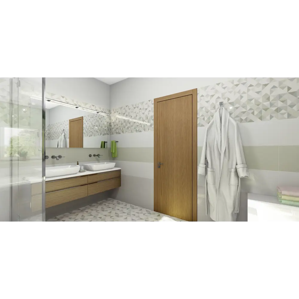 Фото 5 Плитка настенная «Керкира» 4 60x30 см 1.98 м² цвет зелёный Фото 5 Плитка настенная «Керкира» 4 60x30 см 1.98 м² цвет зелёный