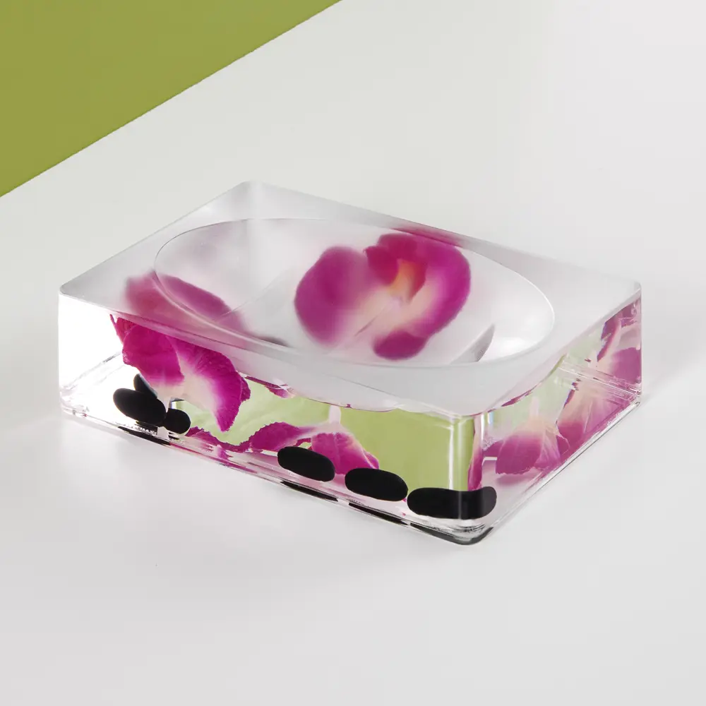 Фото 3 Мыльница настольная Verran Phalaenopsis цвет белый Фото 3 Мыльница настольная Verran Phalaenopsis цвет белый