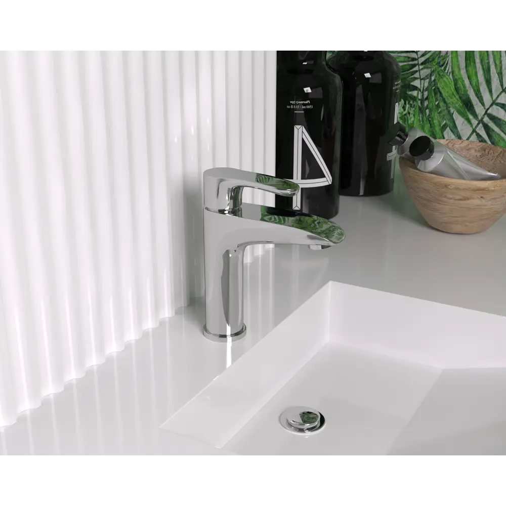 Фото 5 Смеситель для раковины Paini Palermo PACR205KM однорычажный цвет хром Фото 5 Смеситель для раковины Paini Palermo PACR205KM однорычажный цвет хром