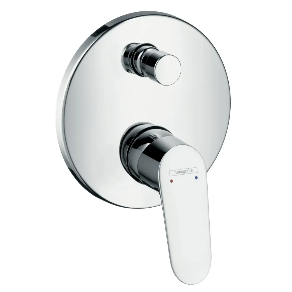 Фото Смеситель для ванны Hansgrohe Focus E2 внешняя часть однорычажный цвет хром Фото Смеситель для ванны Hansgrohe Focus E2 внешняя часть однорычажный цвет хром
