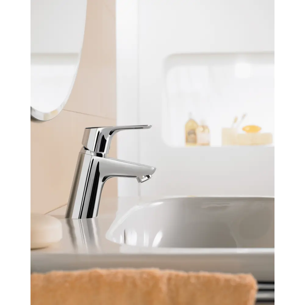 Фото 2 Смеситель для раковины Hansgrohe Focus E2 однорычажный цвет хром Фото 2 Смеситель для раковины Hansgrohe Focus E2 однорычажный цвет хром