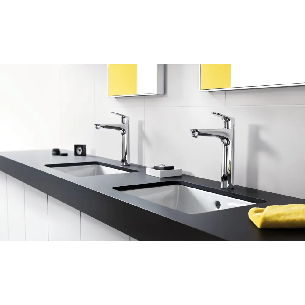 Фото 4 Смеситель для раковины Hansgrohe Focus E2 однорычажный высокий излив цвет хром Фото 4 Смеситель для раковины Hansgrohe Focus E2 однорычажный высокий излив цвет хром