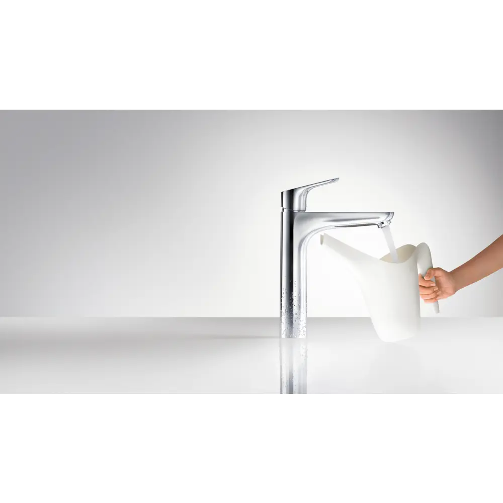 Фото 5 Смеситель для раковины Hansgrohe Focus E2 однорычажный высокий излив цвет хром Фото 5 Смеситель для раковины Hansgrohe Focus E2 однорычажный высокий излив цвет хром