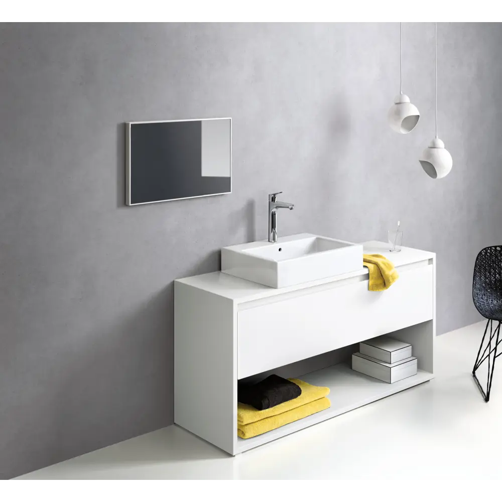 Фото 2 Смеситель для раковины Hansgrohe Focus E2 однорычажный высокий излив цвет хром Фото 2 Смеситель для раковины Hansgrohe Focus E2 однорычажный высокий излив цвет хром