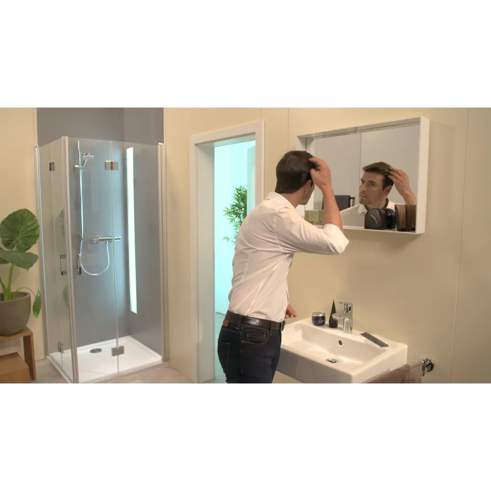 Фото 5 Смеситель для раковины Hansgrohe Focus E2 однорычажный цвет хром Фото 5 Смеситель для раковины Hansgrohe Focus E2 однорычажный цвет хром