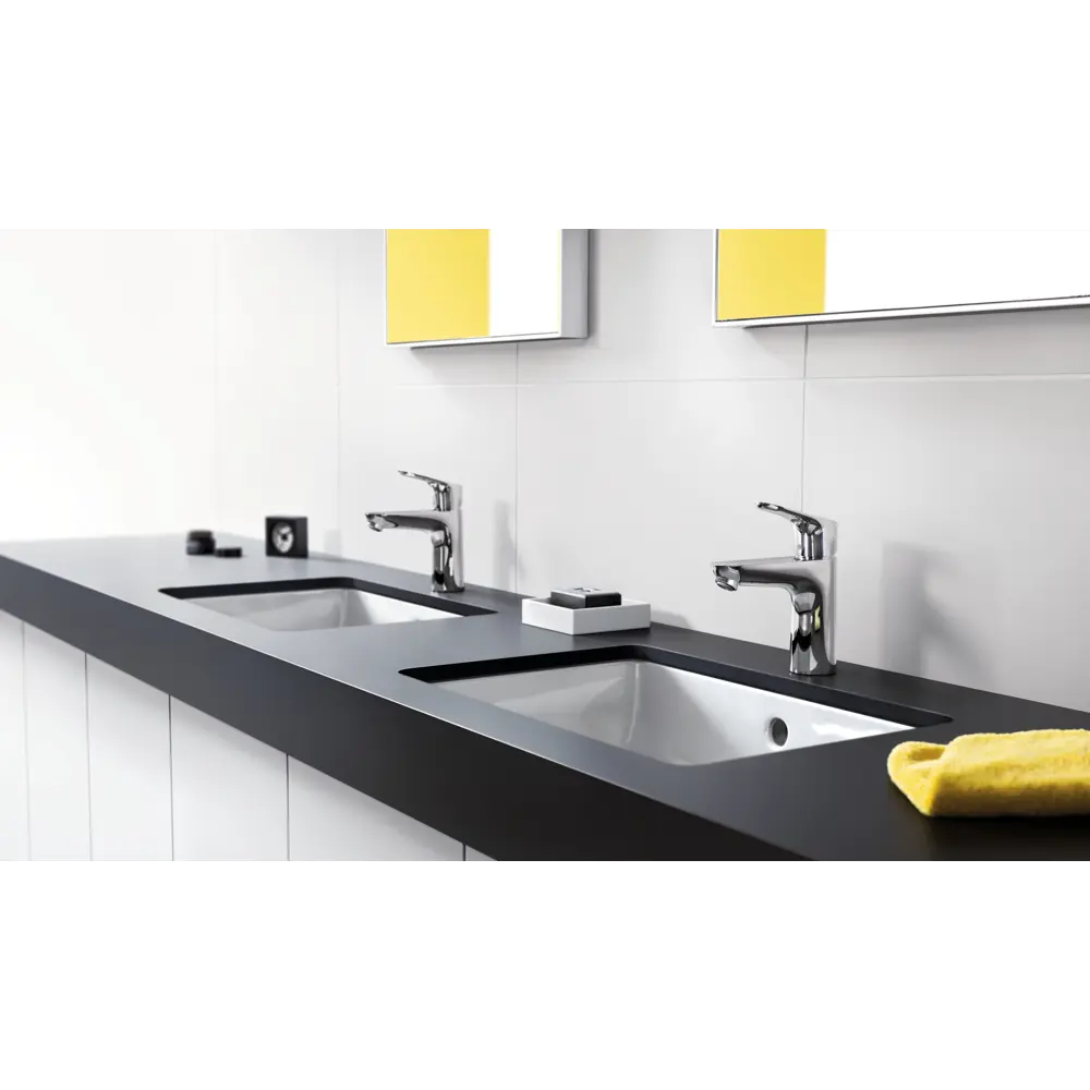 Фото 4 Смеситель для раковины Hansgrohe Focus E2 однорычажный цвет хром Фото 4 Смеситель для раковины Hansgrohe Focus E2 однорычажный цвет хром