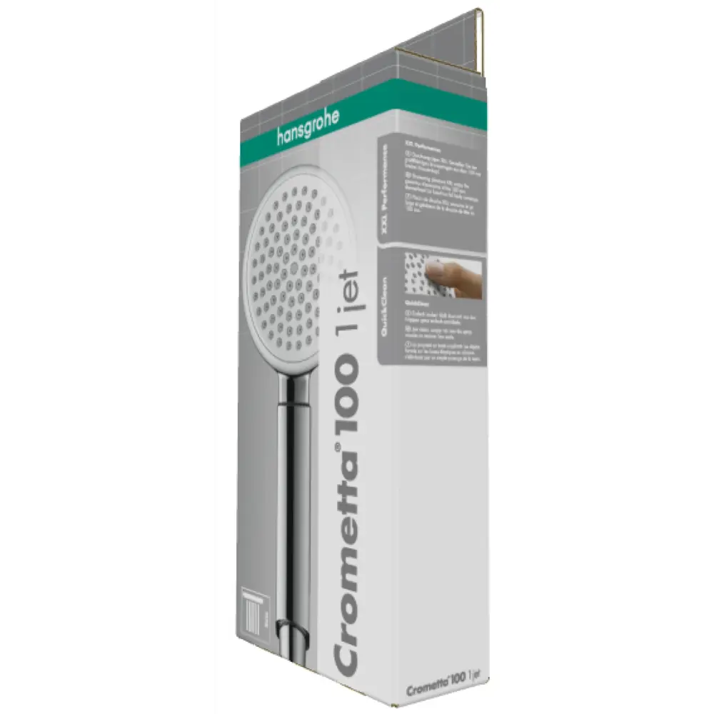 Фото 5 Лейка для душа Hansgrohe Crometta 100, 1 режим Фото 5 Лейка для душа Hansgrohe Crometta 100, 1 режим