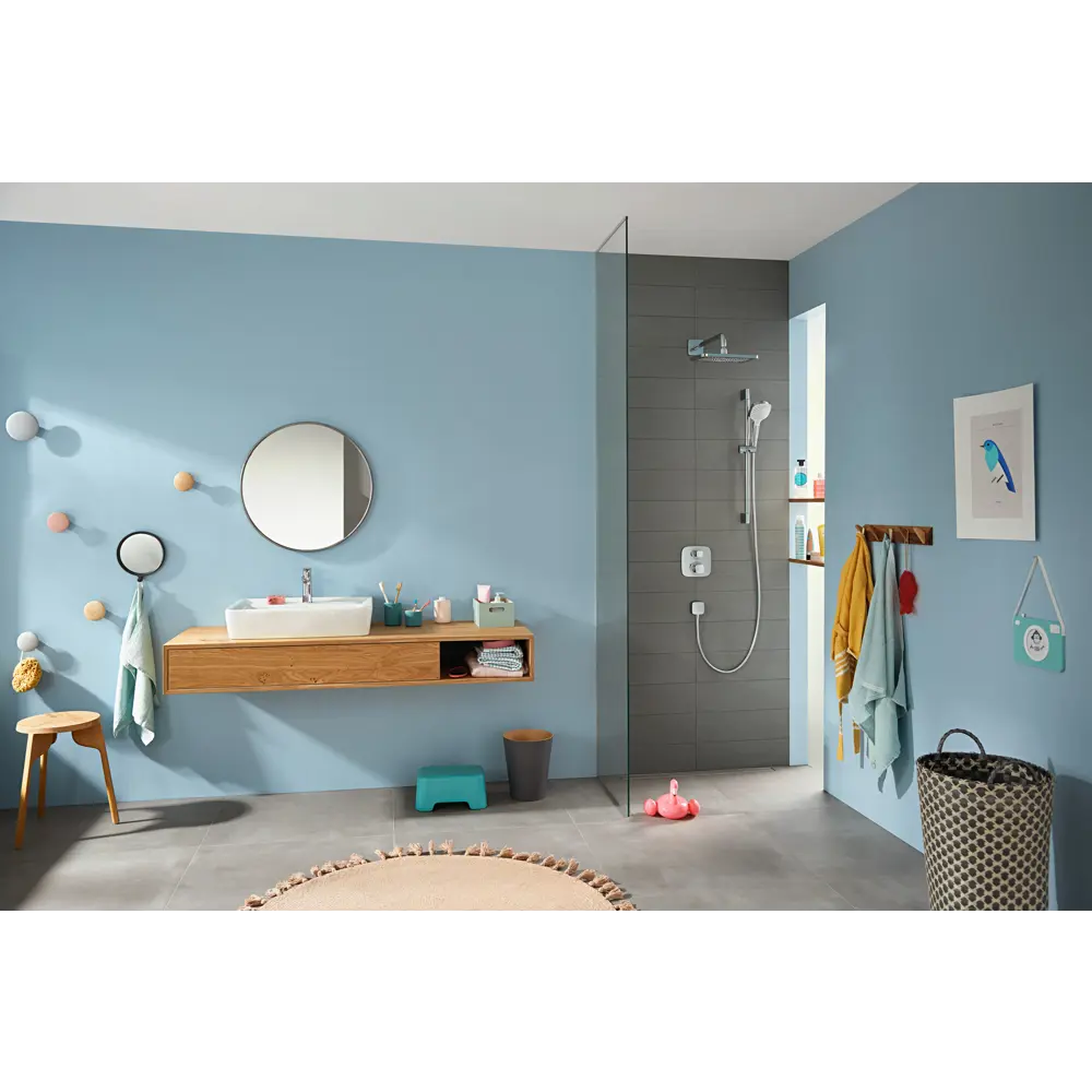 Фото 2 Душевая стойка Hansgrohe Croma Select E Multi 65 см 3 режима Фото 2 Душевая стойка Hansgrohe Croma Select E Multi 65 см 3 режима