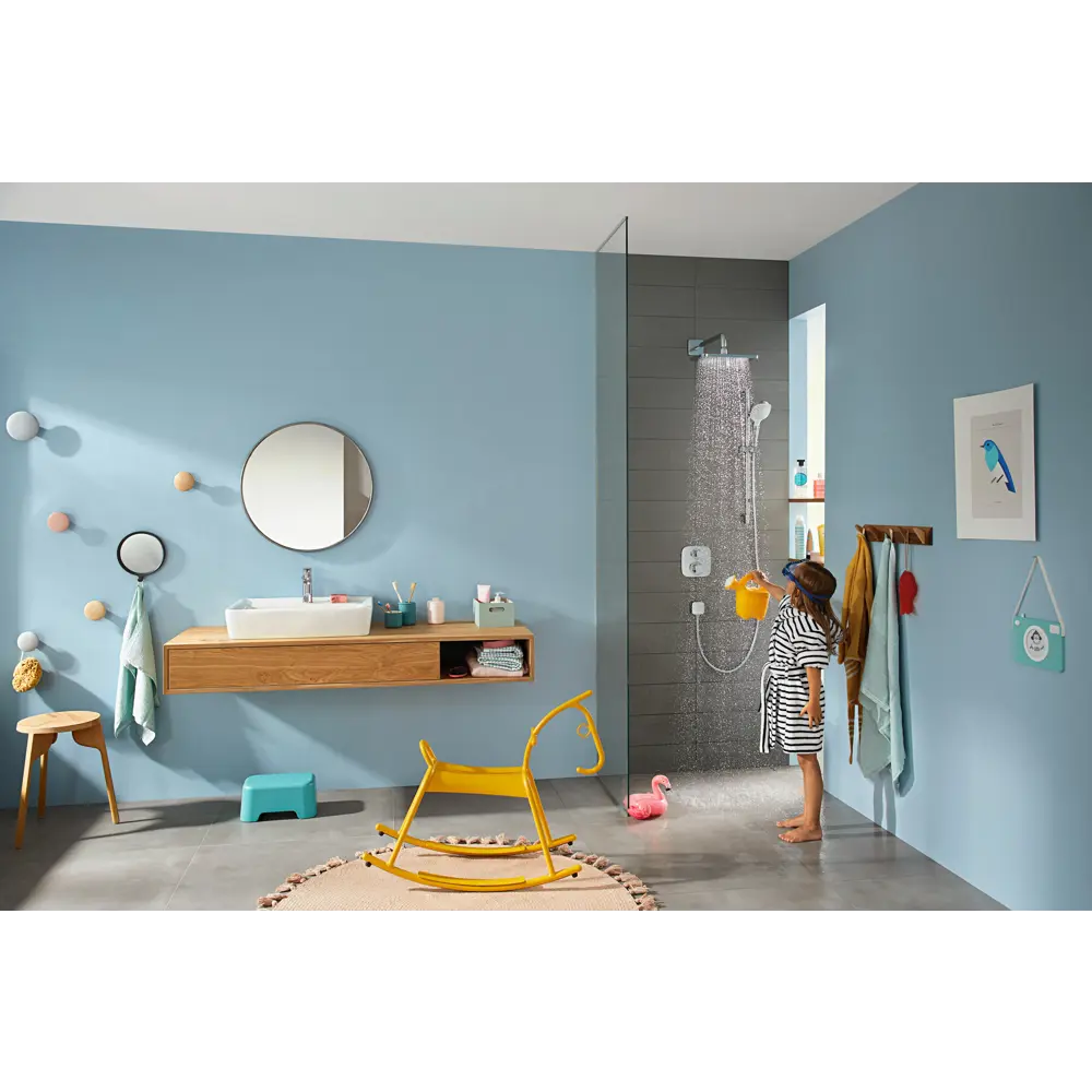 Фото 4 Душевая стойка Hansgrohe Croma Select E Multi 65 см 3 режима Фото 4 Душевая стойка Hansgrohe Croma Select E Multi 65 см 3 режима