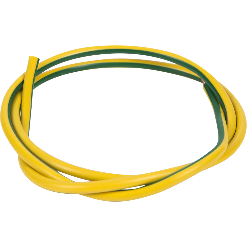 Фото 2 Провод Electraline ПУГВ 1x2.5 мм на отрез ГОСТ цвет желтый