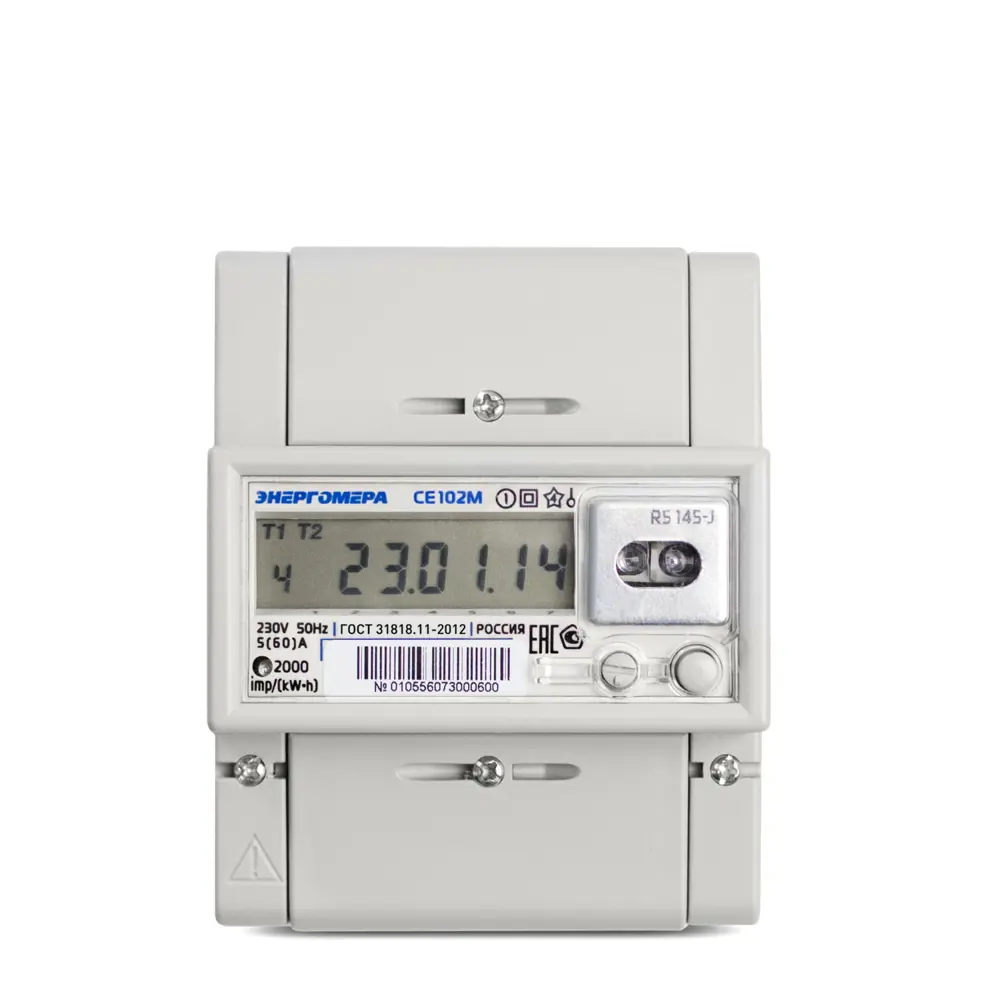 Фото Счётчик электроэнергии CE102M R5 R5 145-J, однофазный