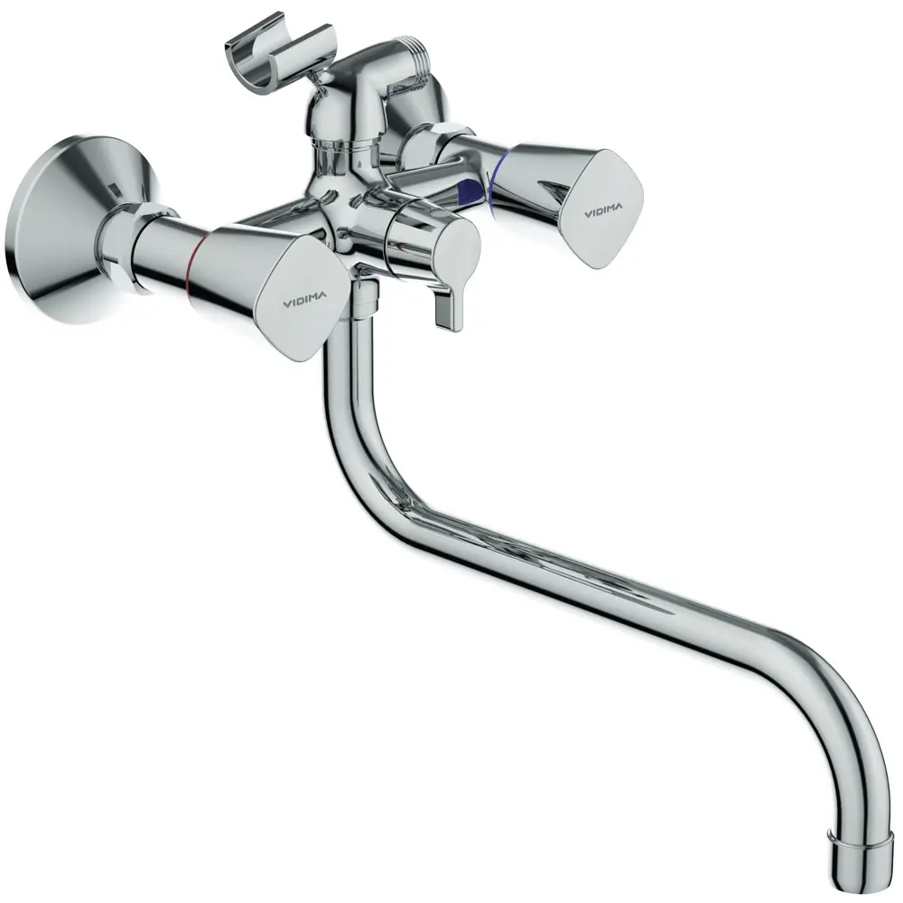 Фото Смеситель для ванны универсальный Ideal Standard Vidima Modern двухвентильный цвет хром Фото Смеситель для ванны универсальный Ideal Standard Vidima Modern двухвентильный цвет хром