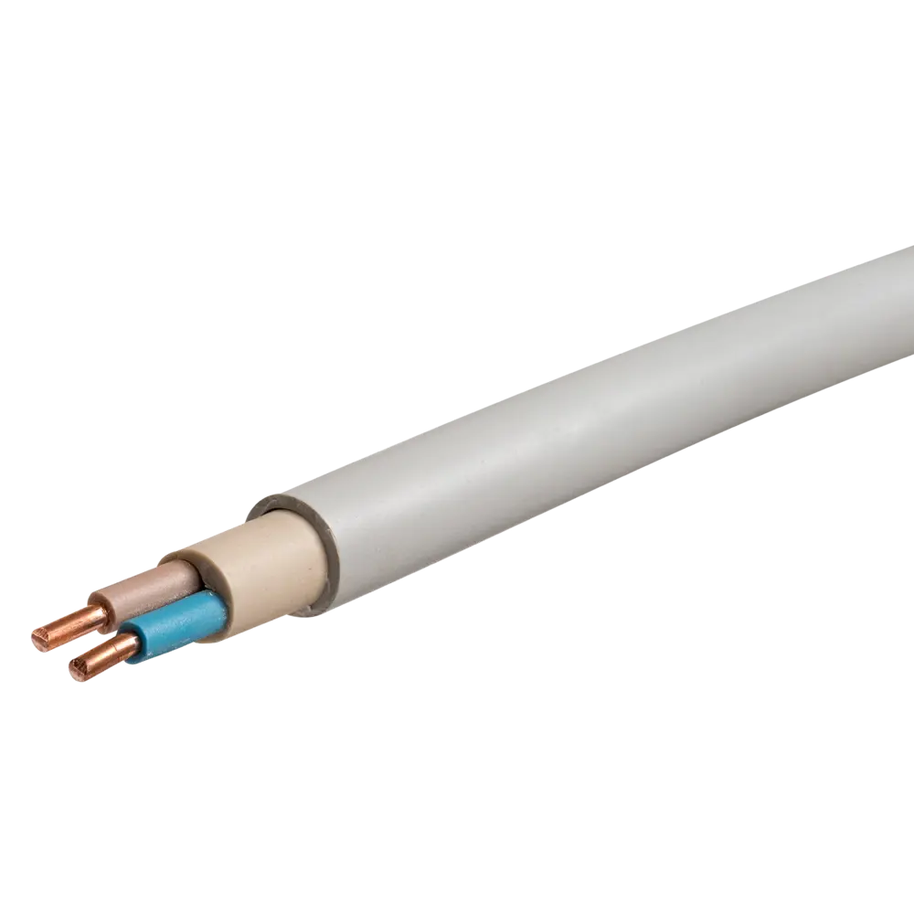 Фото Кабель Electraline NYM 2х6, на отрез, ГОСТ Фото Кабель Electraline NYM 2х6, на отрез, ГОСТ