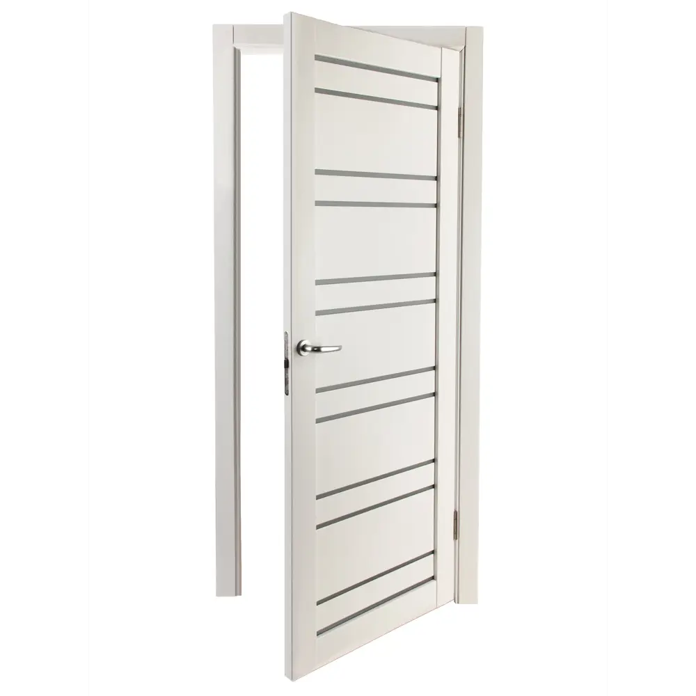 Фото 5 Дверь межкомнатная остеклённая с фурнитурой Парма 80х200 см, Hardflex, цвет белый Фото 5 Дверь межкомнатная остеклённая с фурнитурой Парма 80х200 см, Hardflex, цвет белый