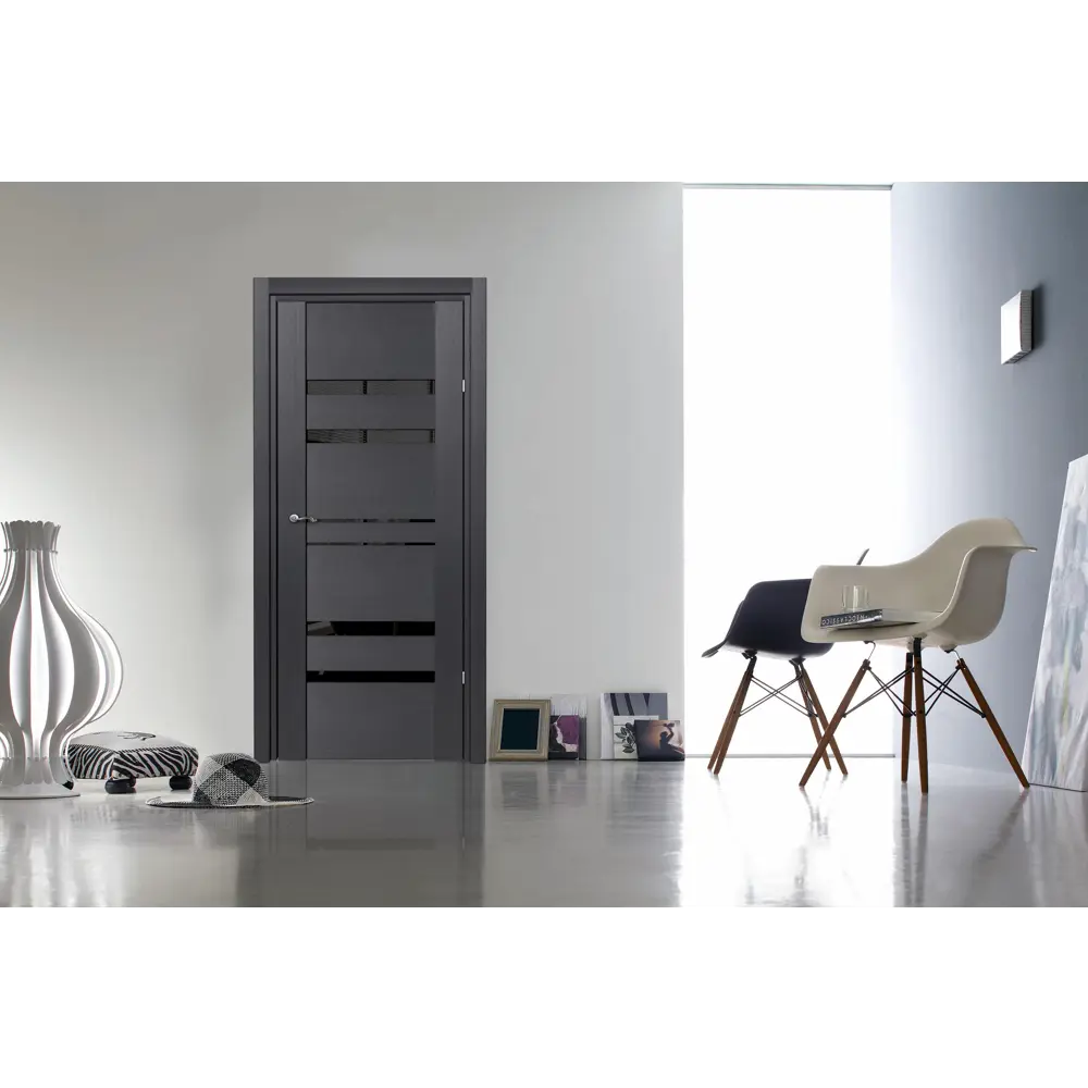 Фото 5 Дверь межкомнатная Artens Велдон глухая Hardflex цвет грей 90x200 см (c замком и петлями) Фото 5 Дверь межкомнатная Artens Велдон глухая Hardflex цвет грей 90x200 см (c замком и петлями)