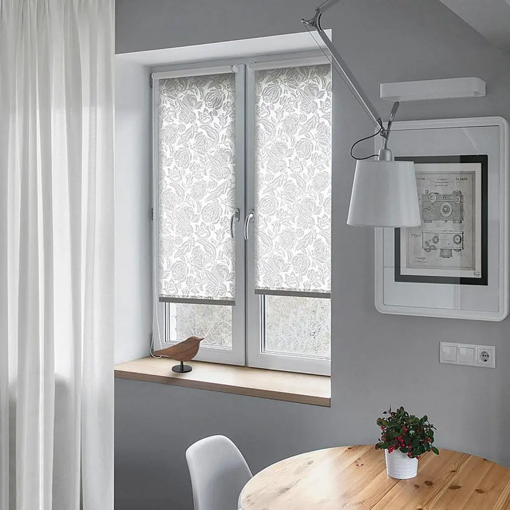 Фото 2 Рулонная штора Delfa Сантайм Глория 276-61(57), 57x170 см