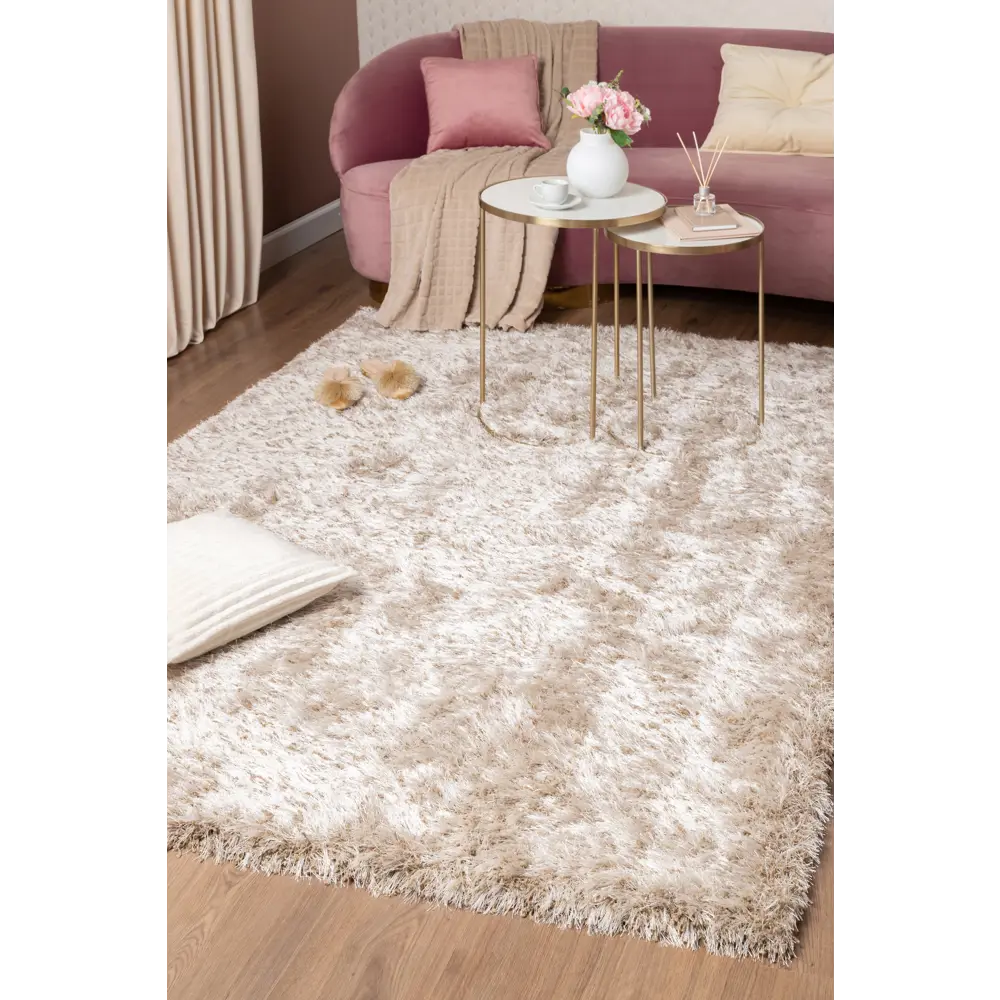 Фото 5 Ковер полипропилен Crystal 51EWE 200x290 см цвет бежевый