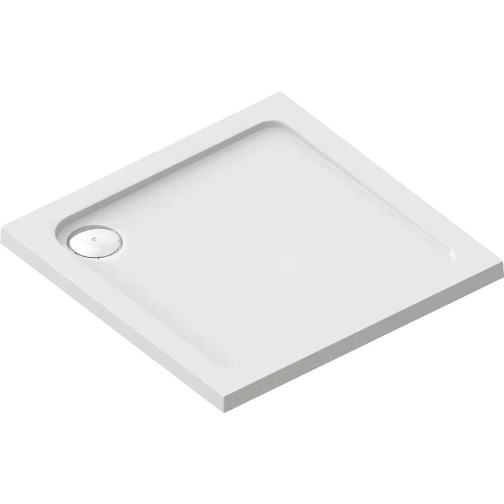 Фото Душевой поддон Slim акрил 80x80 см Фото Душевой поддон Slim акрил 80x80 см