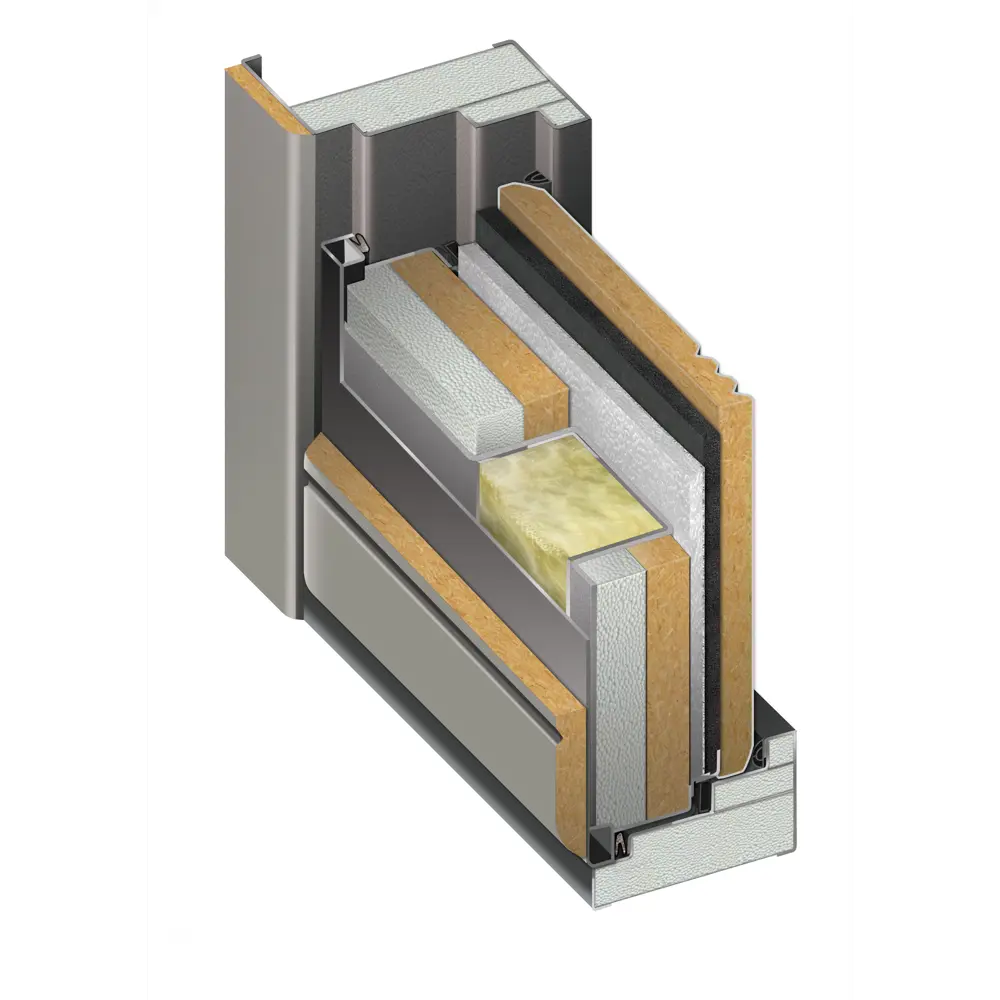 Фото 12 Дверь входная металлическая Urban 970 мм правая, цвет серый