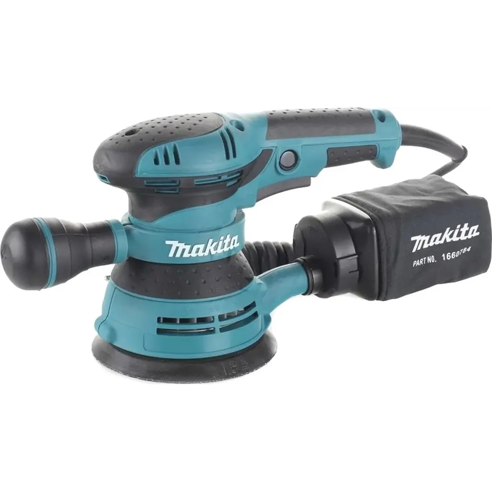 Фото Эксцентриковая шлифмашина сетевая Makita BO5040, 125 мм, 300 Вт Фото Эксцентриковая шлифмашина сетевая Makita BO5040, 125 мм, 300 Вт