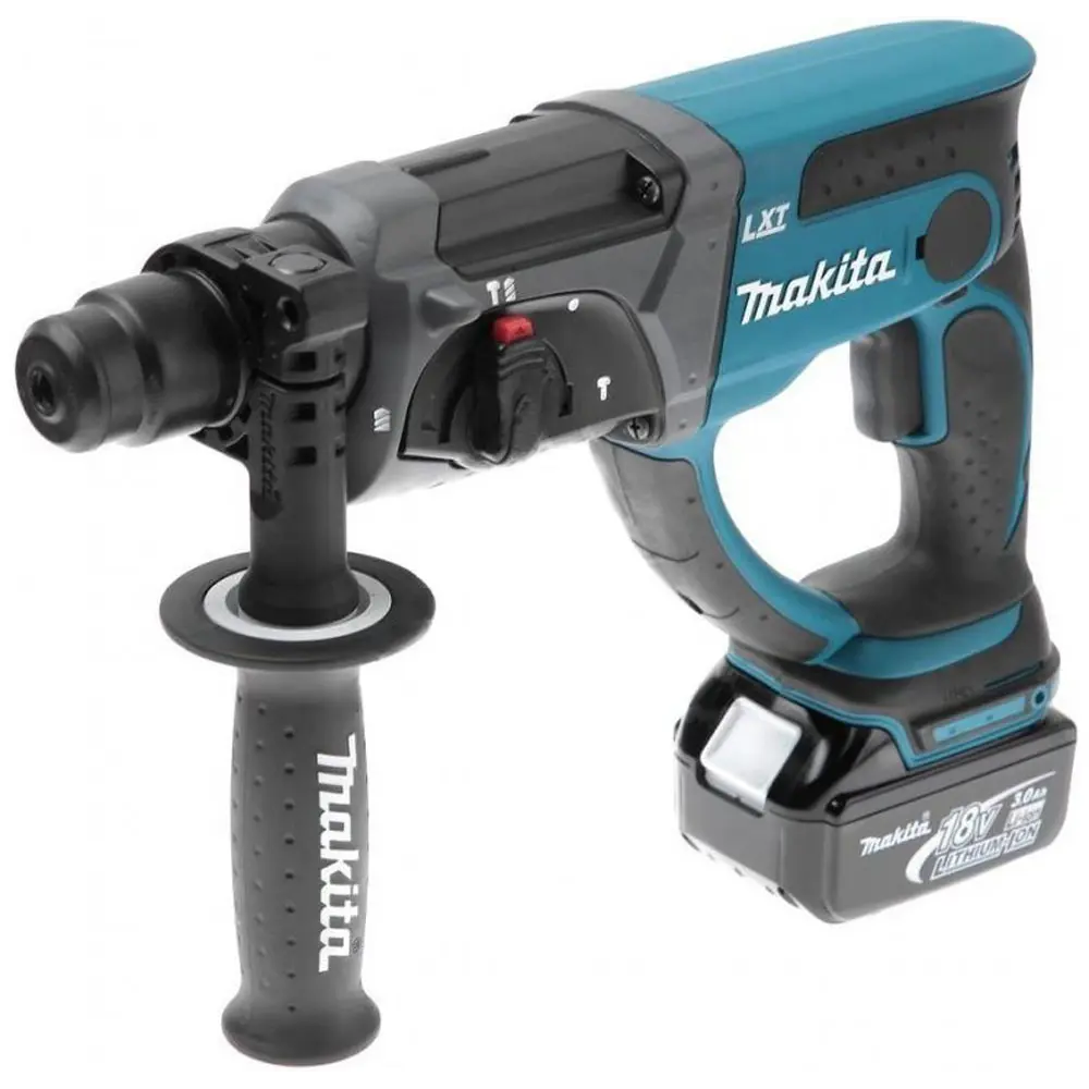 Фото Перфоратор аккумуляторный SDS-plus Makita DHR202RFE, 18 В Li-Ion 2x3 Ач, 1.9 Дж Фото Перфоратор аккумуляторный SDS-plus Makita DHR202RFE, 18 В Li-Ion 2x3 Ач, 1.9 Дж