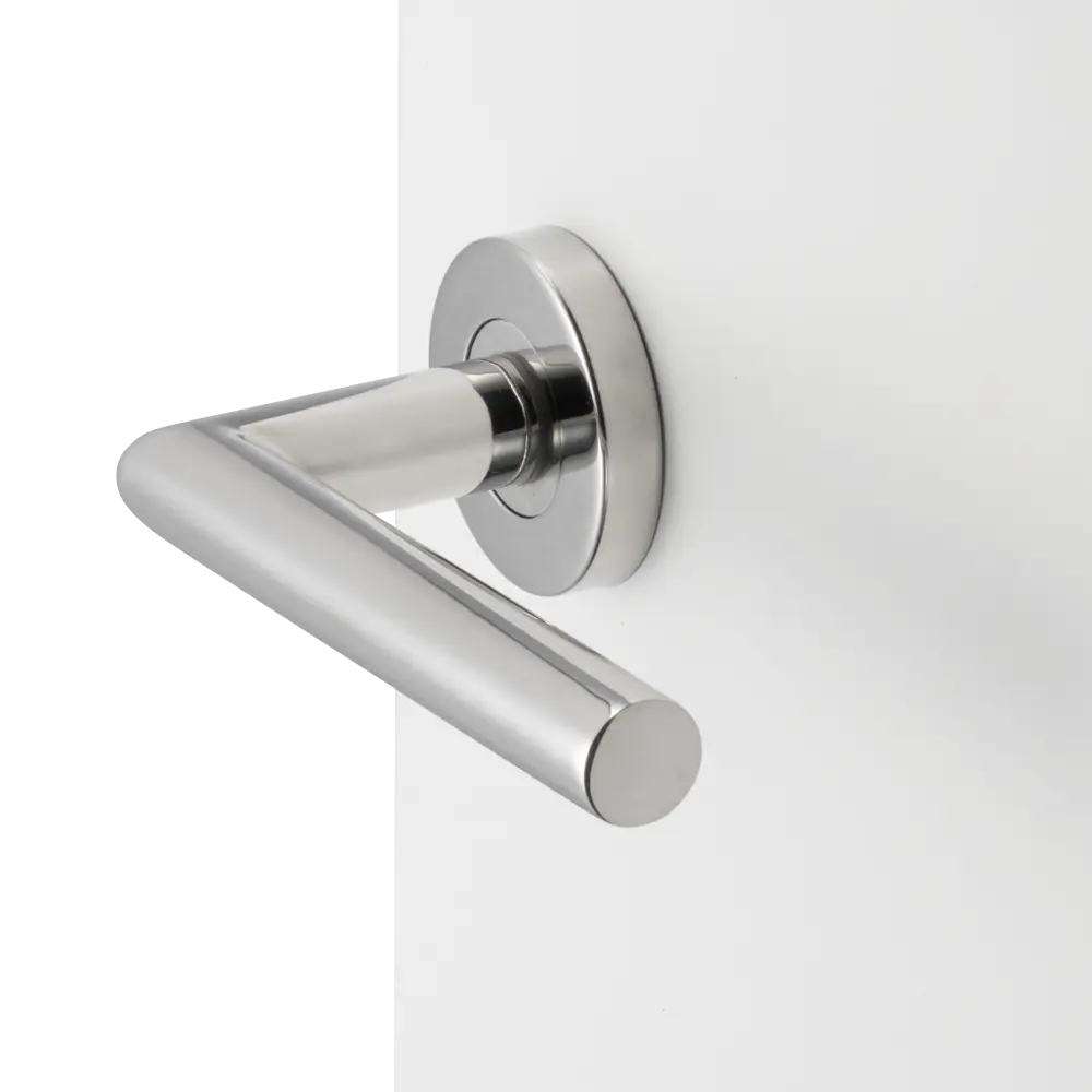 Фото 6 Дверные ручки Inspire Sara без запирания сталь132 мм цвет серебро Фото 6 Дверные ручки Inspire Sara без запирания сталь132 мм цвет серебро