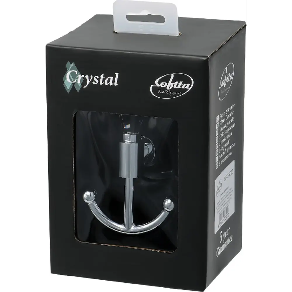 Фото 3 Крючок для ванной Fixsen Crystal 35005