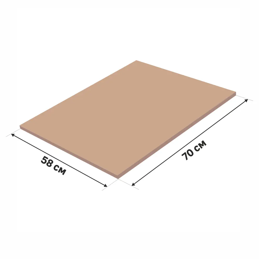 Фото 2 Фальшпанель для навесного шкафа Delinia «Капучино» 58х70 см, цвет капучино Фото 2 Фальшпанель для навесного шкафа Delinia «Капучино» 58х70 см, цвет капучино