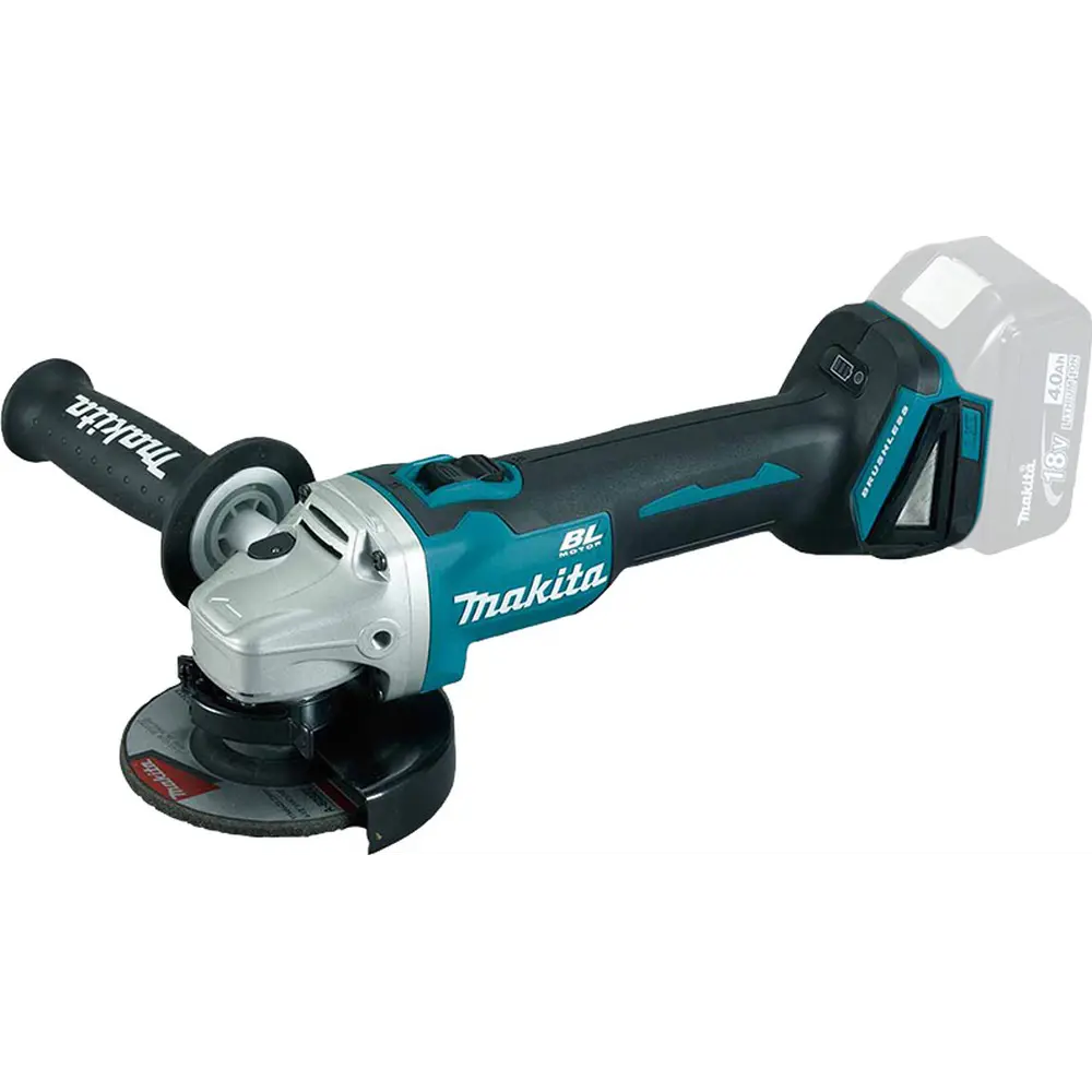 Фото УШМ аккумуляторная Makita DGA506Z, 18 В Li-Ion, 175 мм, без АКБ и ЗУ Фото УШМ аккумуляторная Makita DGA506Z, 18 В Li-Ion, 175 мм, без АКБ и ЗУ