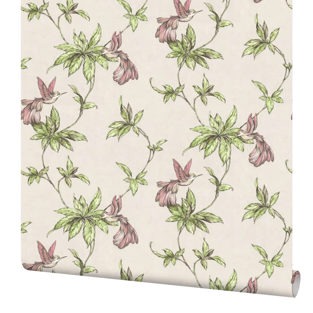 Фото Обои флизелиновые Home Color Colibri бежевые 1.06 м HC71541-22 Фото Обои флизелиновые Home Color Colibri бежевые 1.06 м HC71541-22